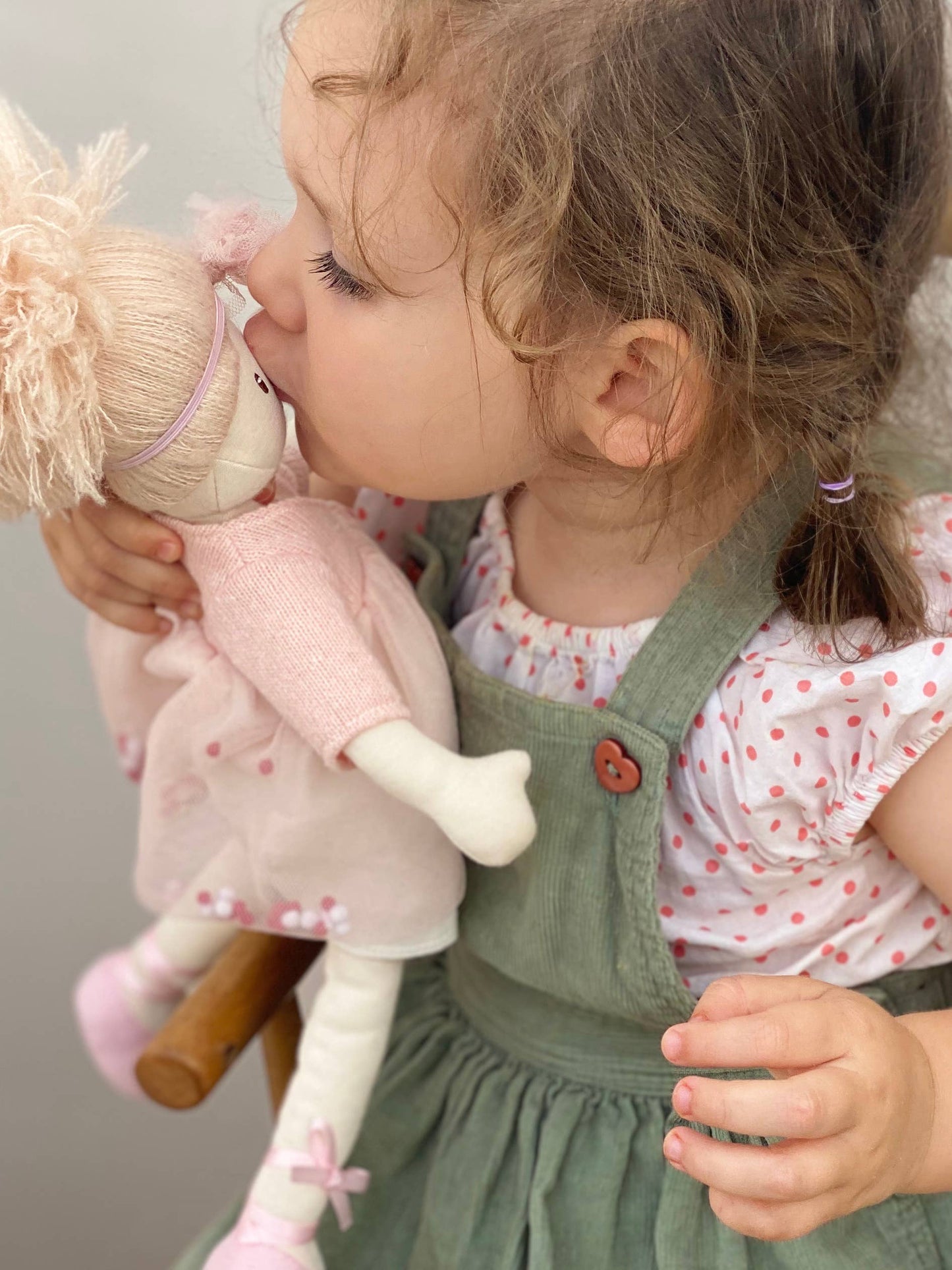 ThreadBear Amelie Rag Doll - dressable rag doll 35cm - Rose and Friends