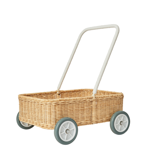 RATTAN WAMBLE WALKER - STRAW - KIDS - Rose and Friends