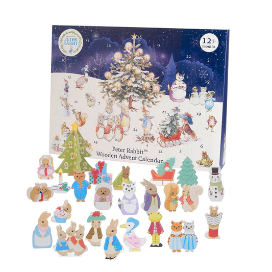 Peter Rabbit™ Wooden Advent Calendar - Rose and Friends