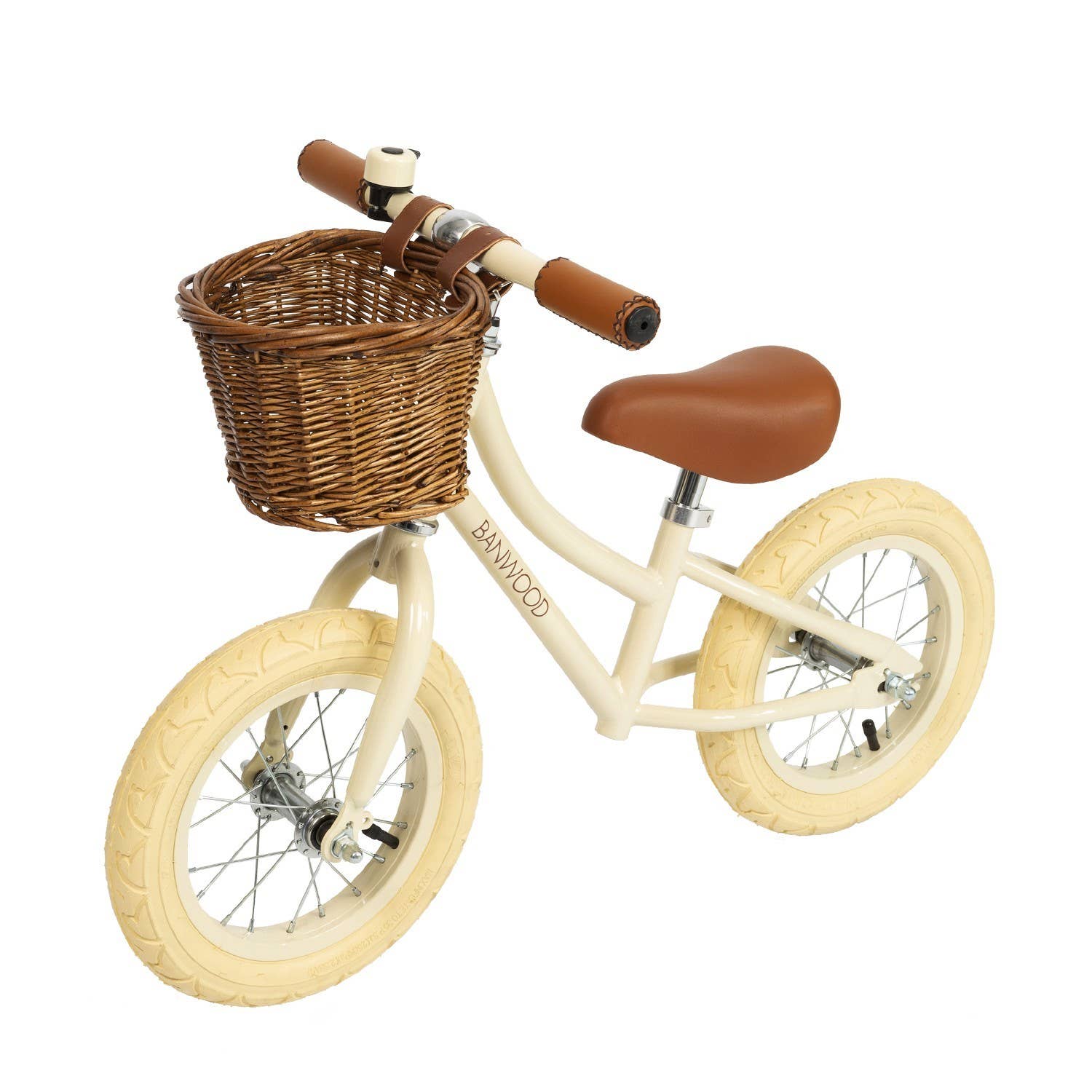 BANWOOD BALANCE BIKE FIRST GO VINTAGE - CREAM - Rose and Friends