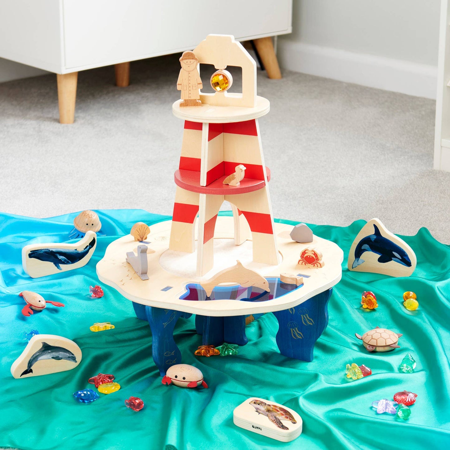 Lighthouse Island Playset - Rose and Friends