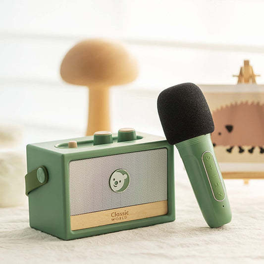 Classic World Mini Retro Tunes Musical Bluetooth Speaker - Rose and Friends