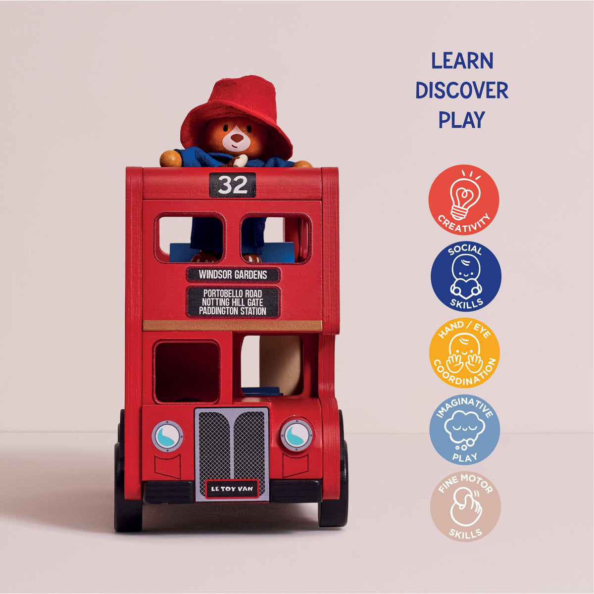 Paddington™ London Bus - Rose and Friends
