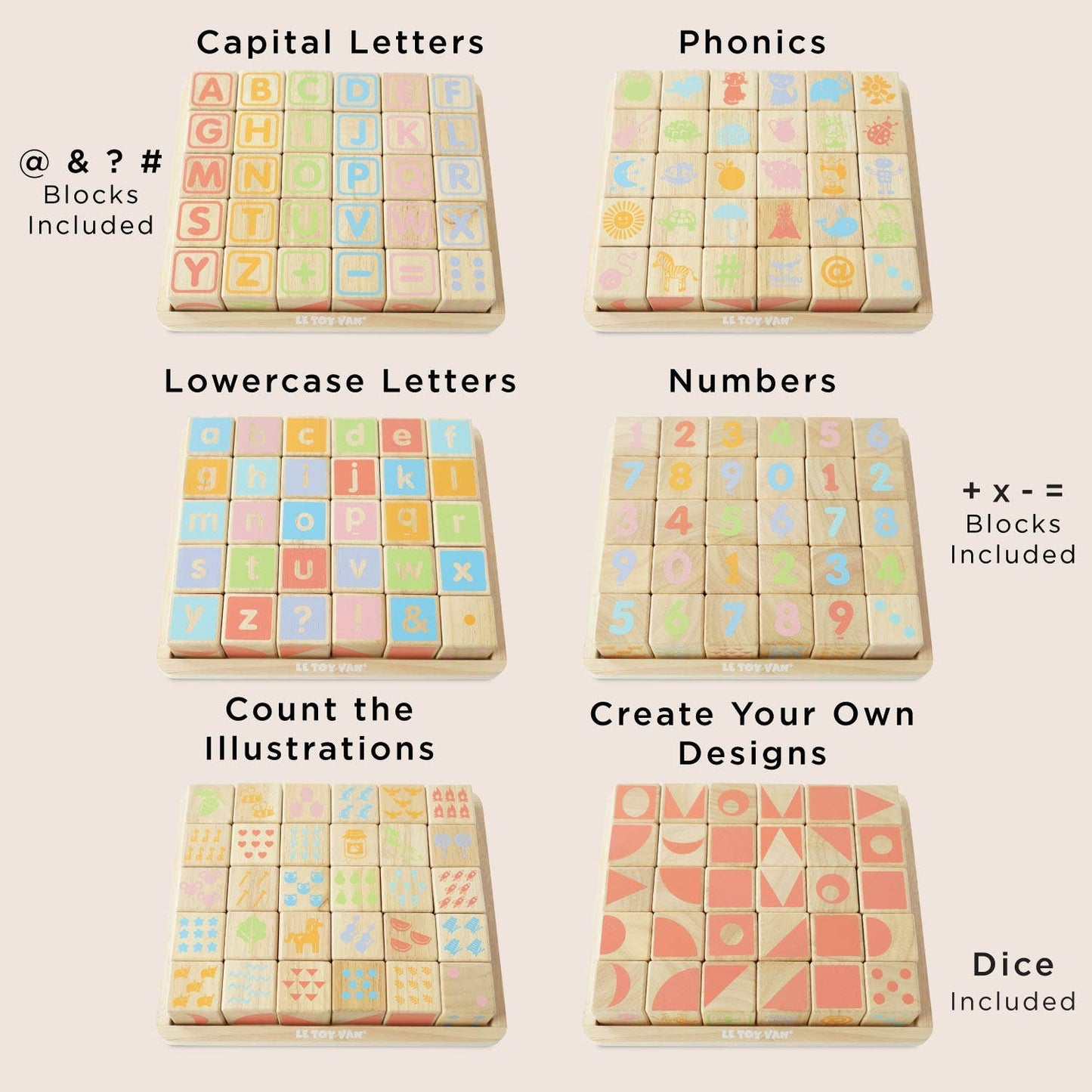 ABC Learning Blocks - Rose and Friends