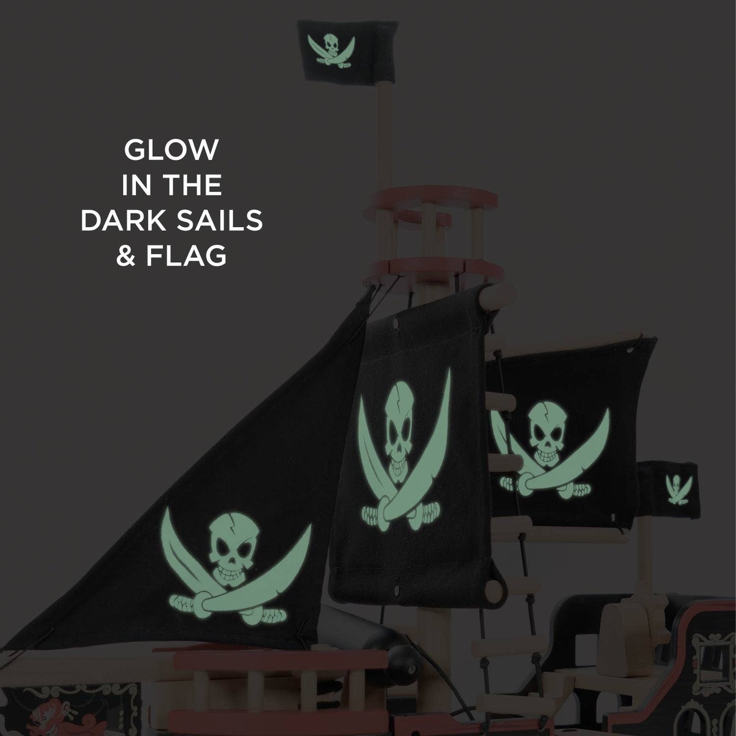 Barbarossa Pirate Ship & Characters - Rose and Friends
