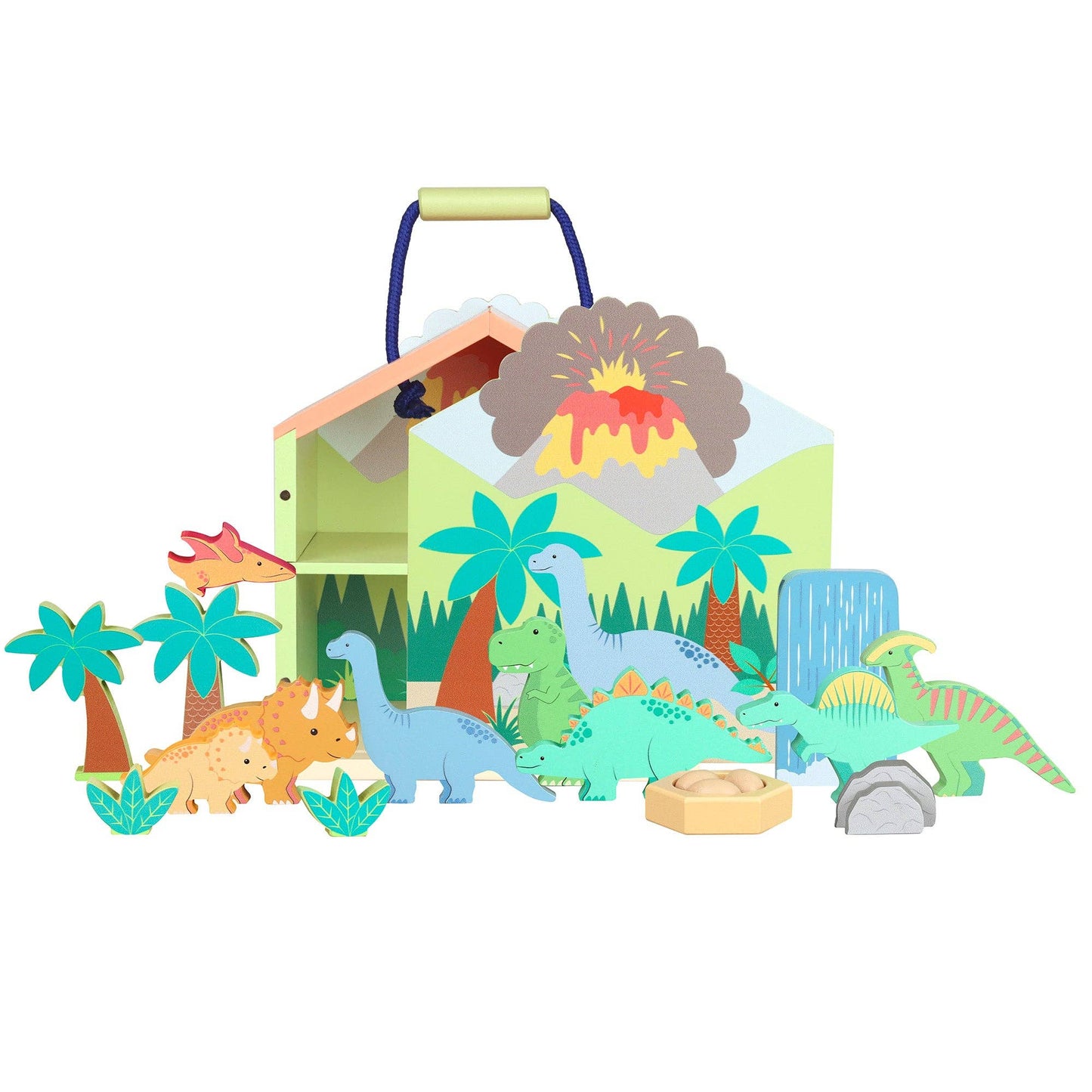 NEW Dinosaur Play Set - Rose and Friends