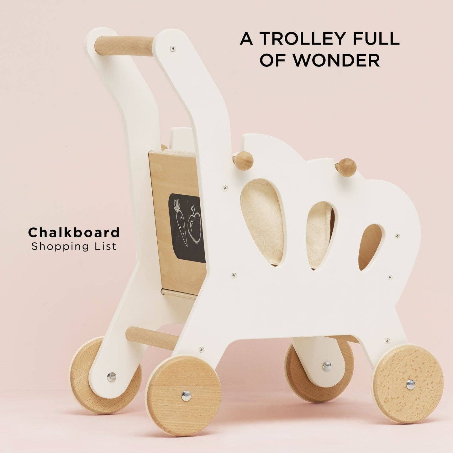 Shopping Grocery Trolley & Bag - Rose and Friends