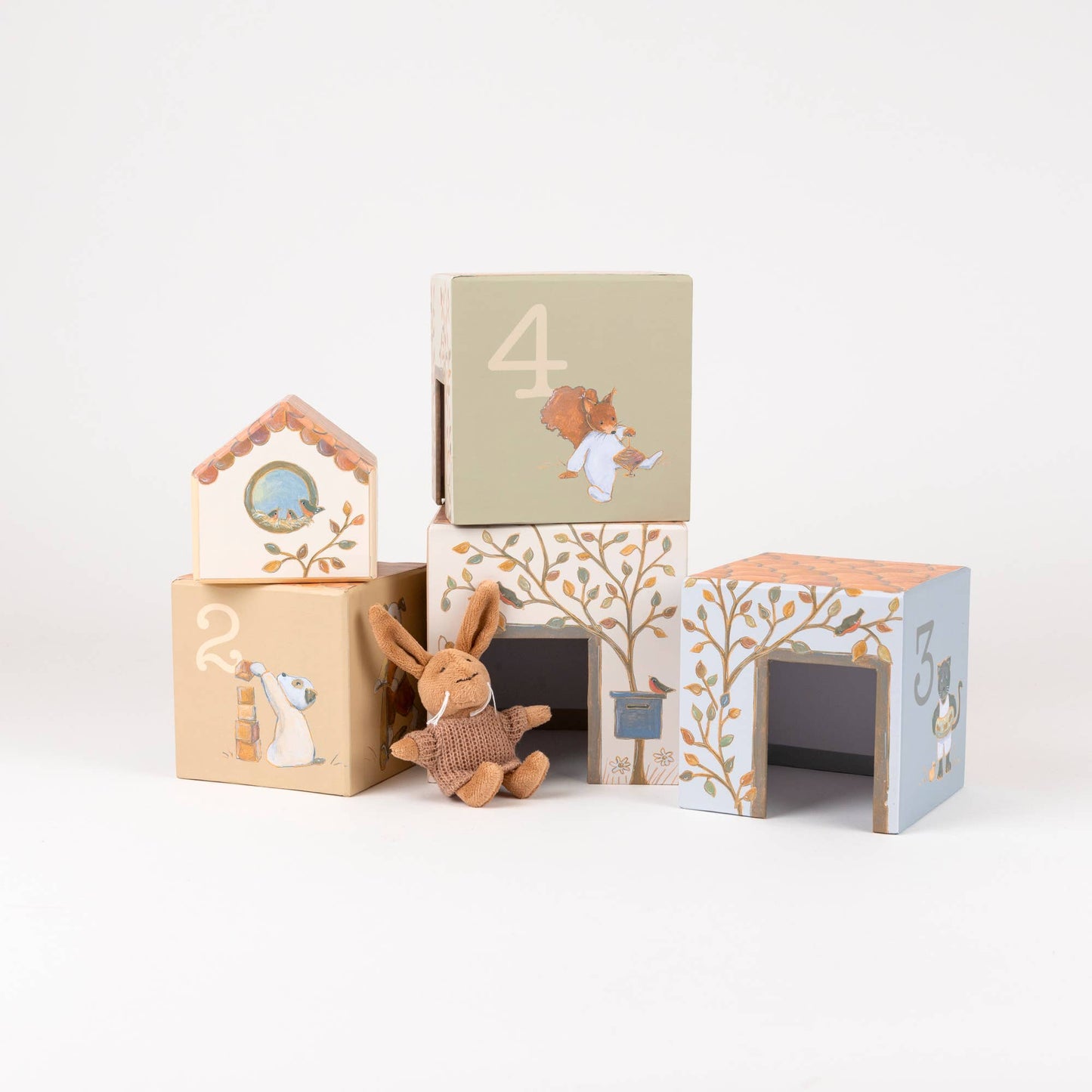 Egmont Toys Cube House - Lenny The Rabbit - Rose and Friends