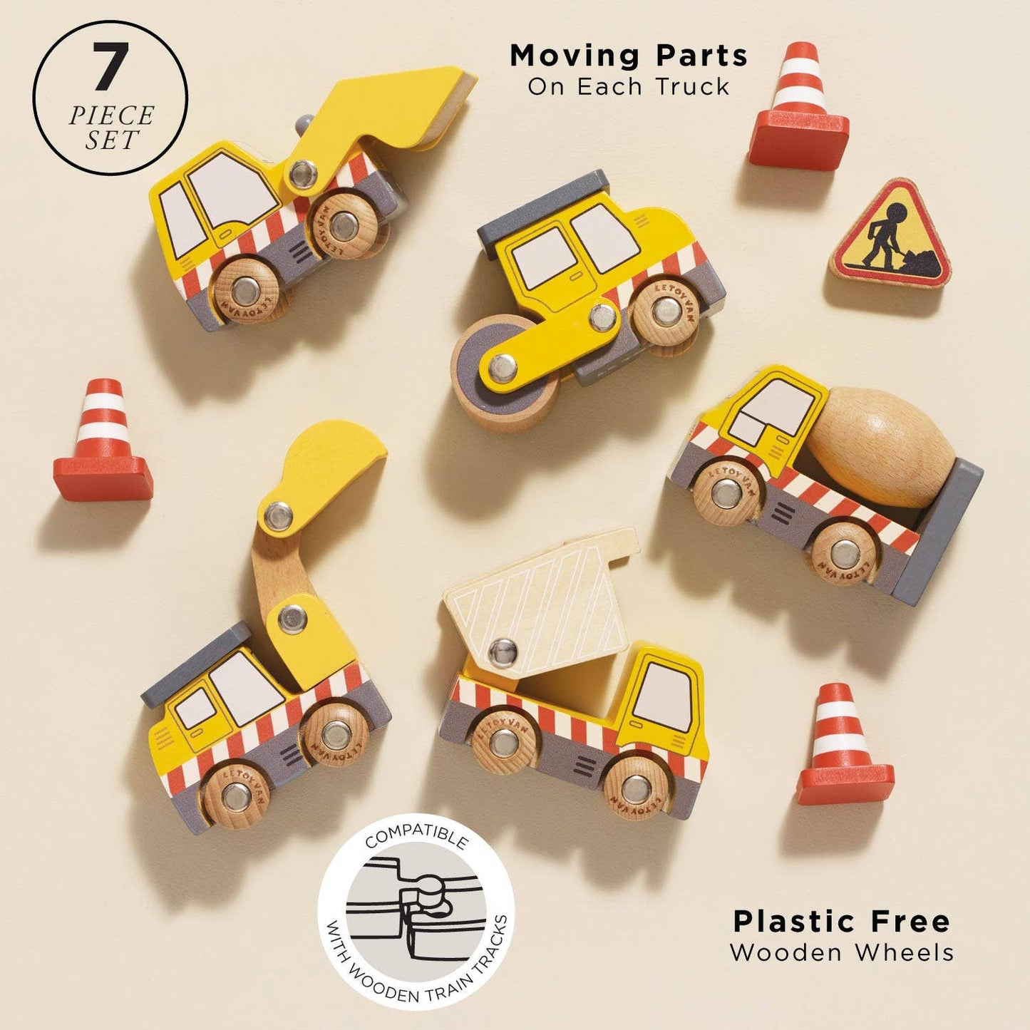 Construction Toy Cars, Trucks & Diggers - Rose and Friends