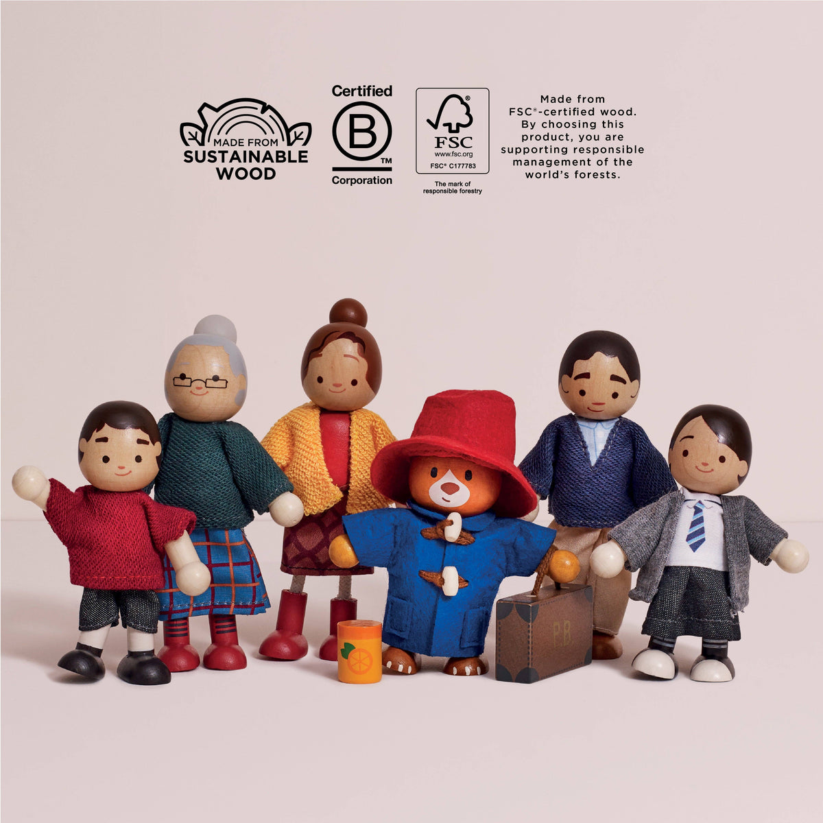 Paddington™ Figure & Family - Rose and Friends