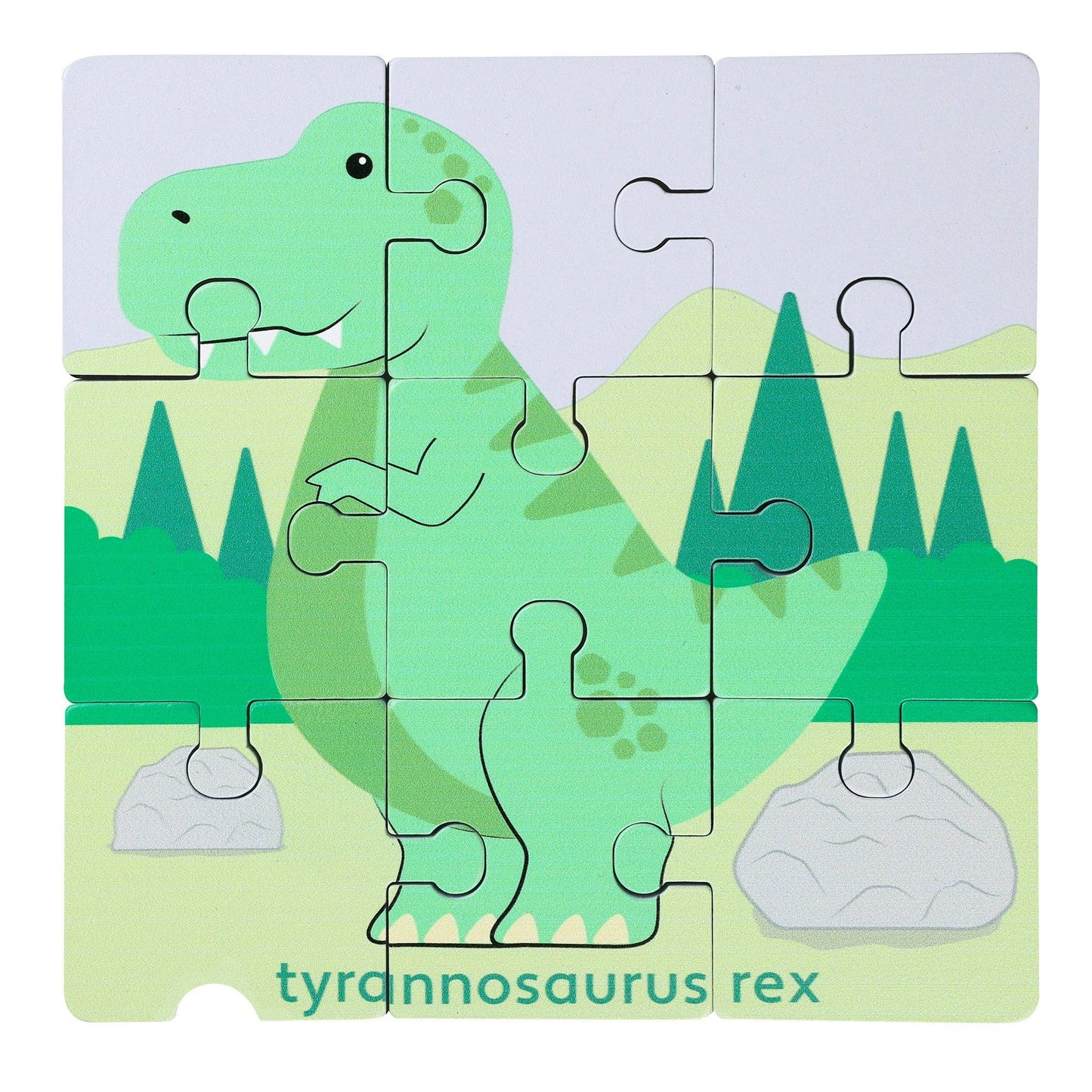 T-Rex Dig - 3D Model & Puzzle