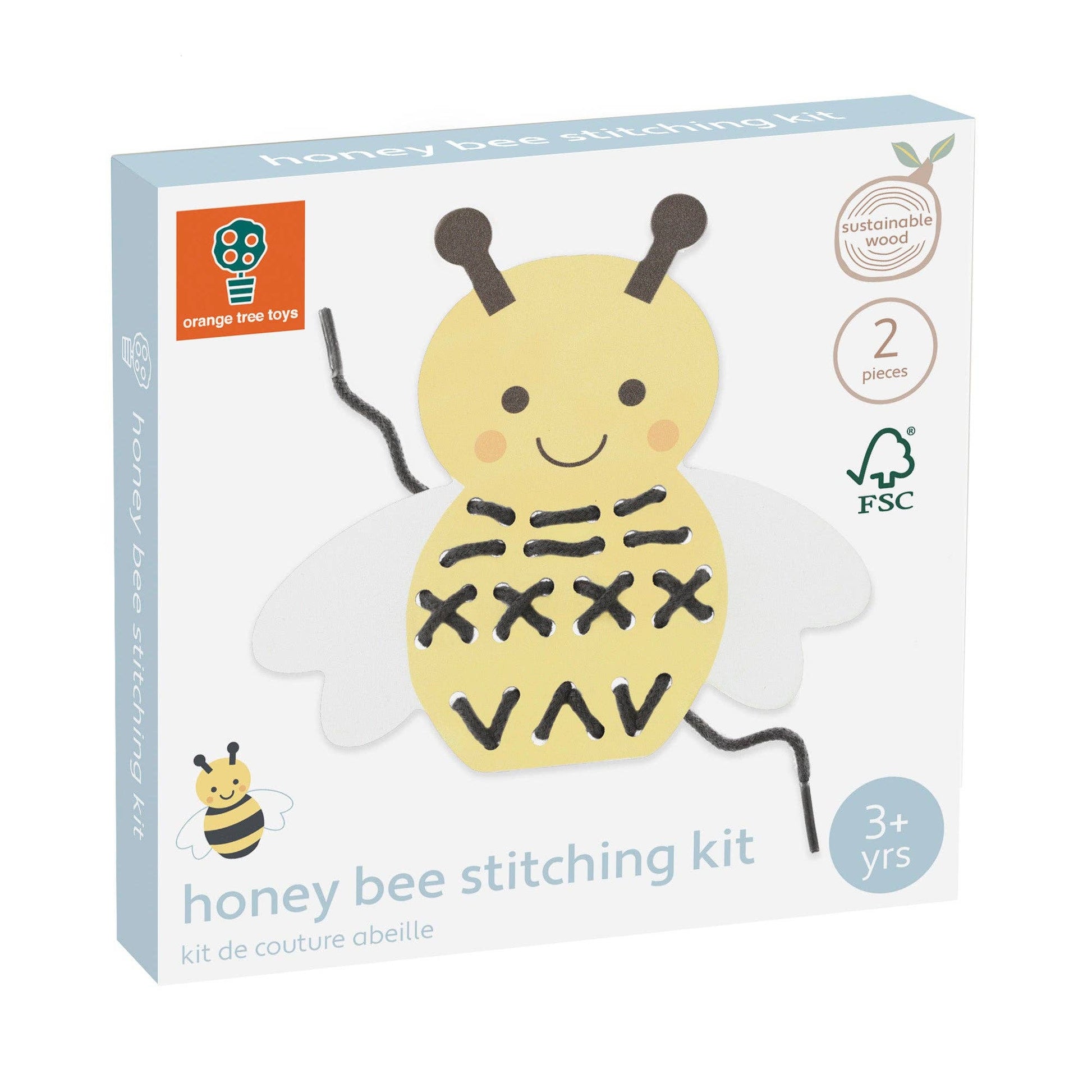 NEW Honey Bee Stitching Kit - Rose and Friends