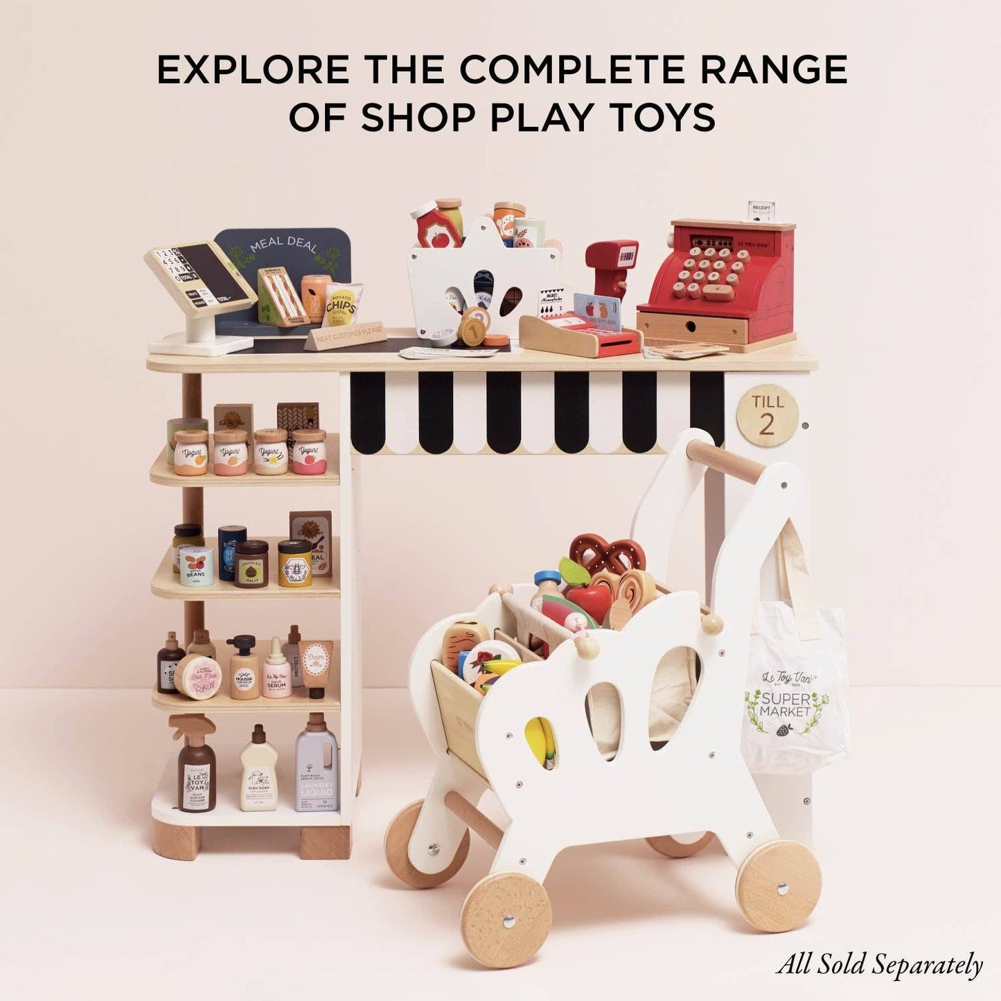 Groceries Set & Scanner - Rose and Friends