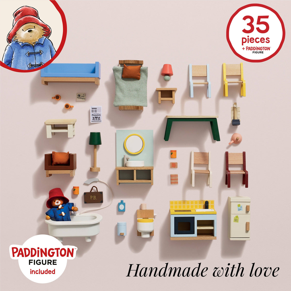 Paddington™ Dolls House Furniture - Rose and Friends