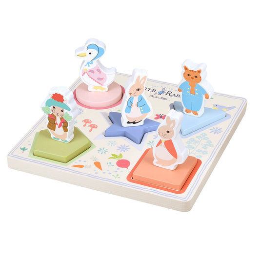 NEW Peter Rabbit™ 3D Shape Puzzle - Rose and Friends