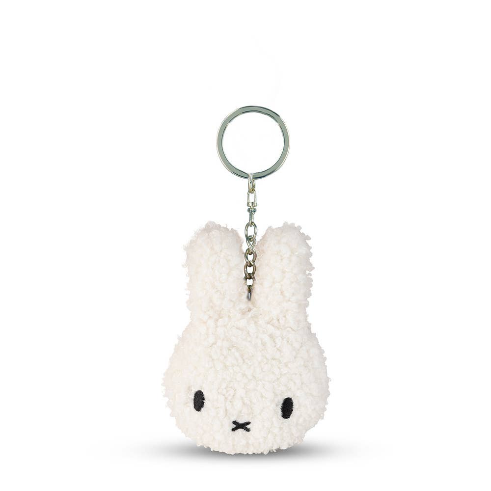 Miffy Tiny Teddy Keyring Cream 10cm - Rose and Friends