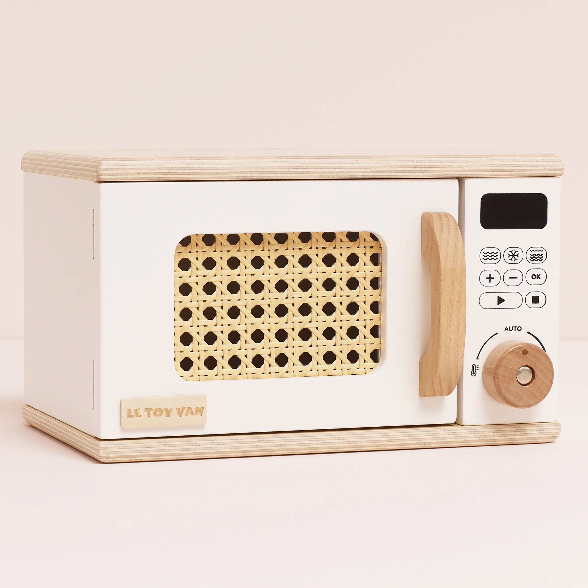Wooden Microwave - Rose and Friends