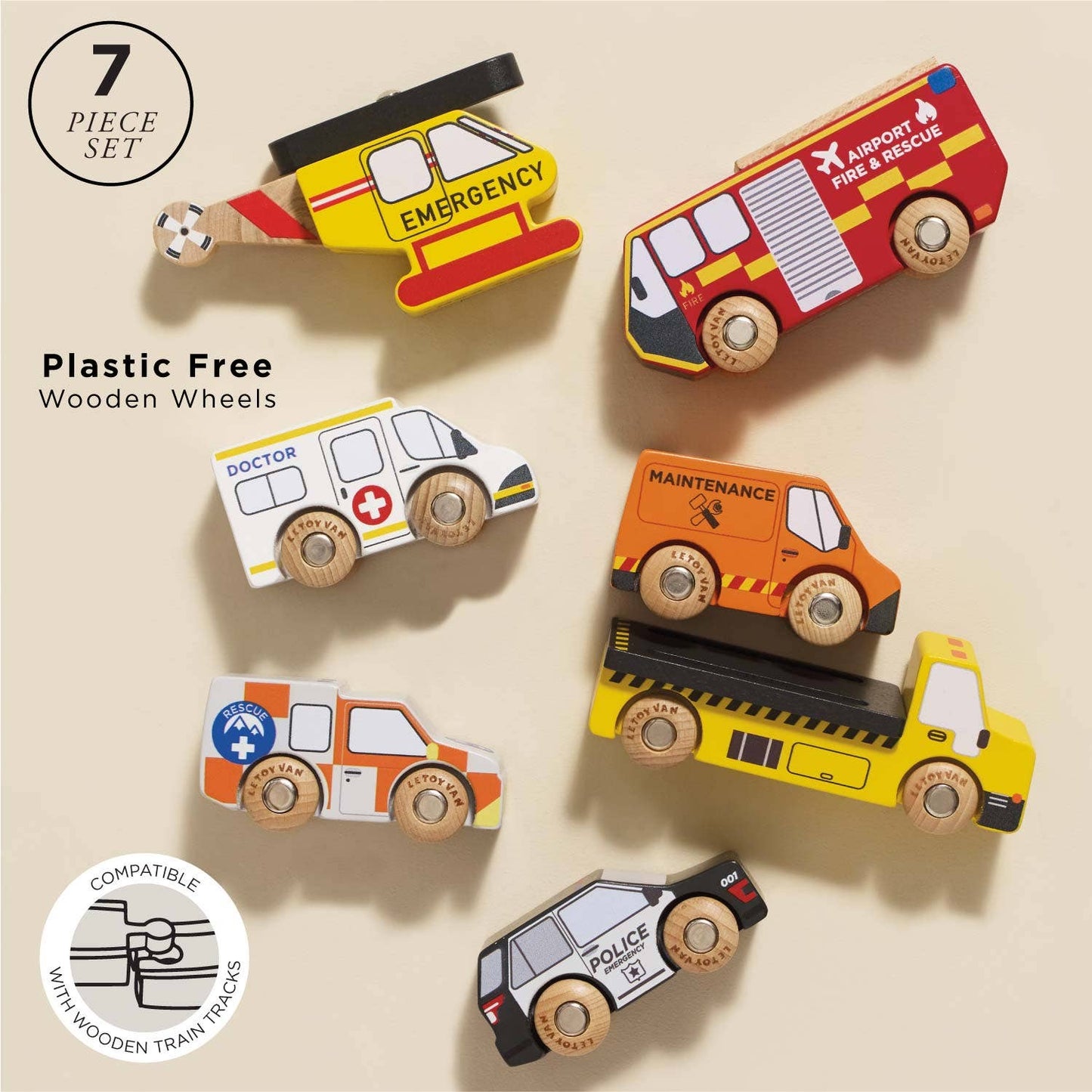 Emergency Helicopter & Rescue Cars - Rose and Friends