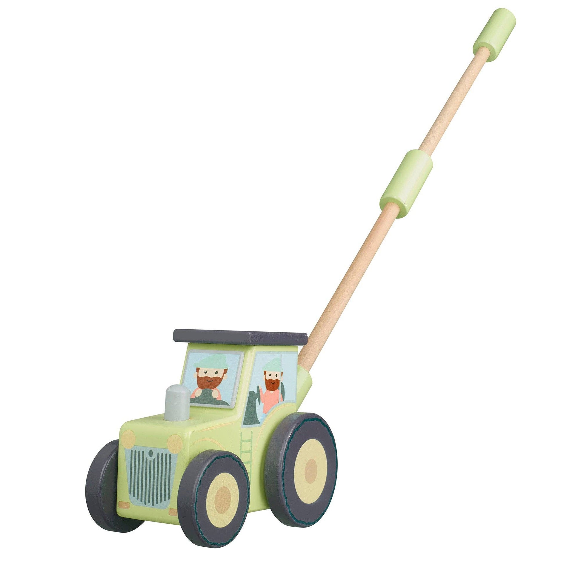 NEW! Tractor Wooden Boxed Push Along - Rose and Friends