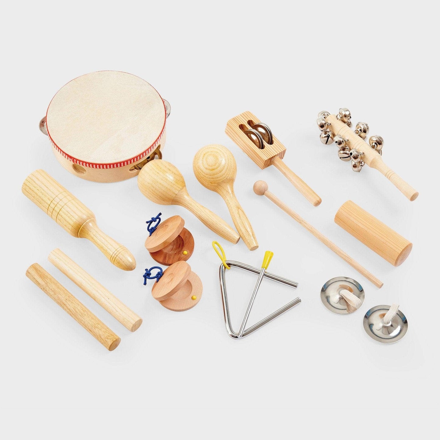 Percussion Set - 16 pieces - Rose and Friends
