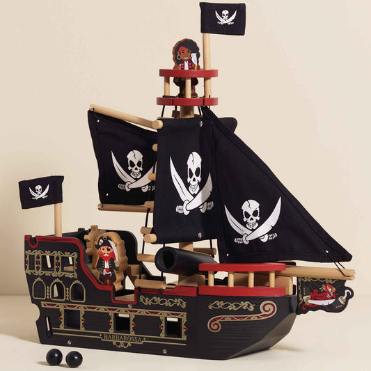 Barbarossa Pirate Ship & Characters - Rose and Friends