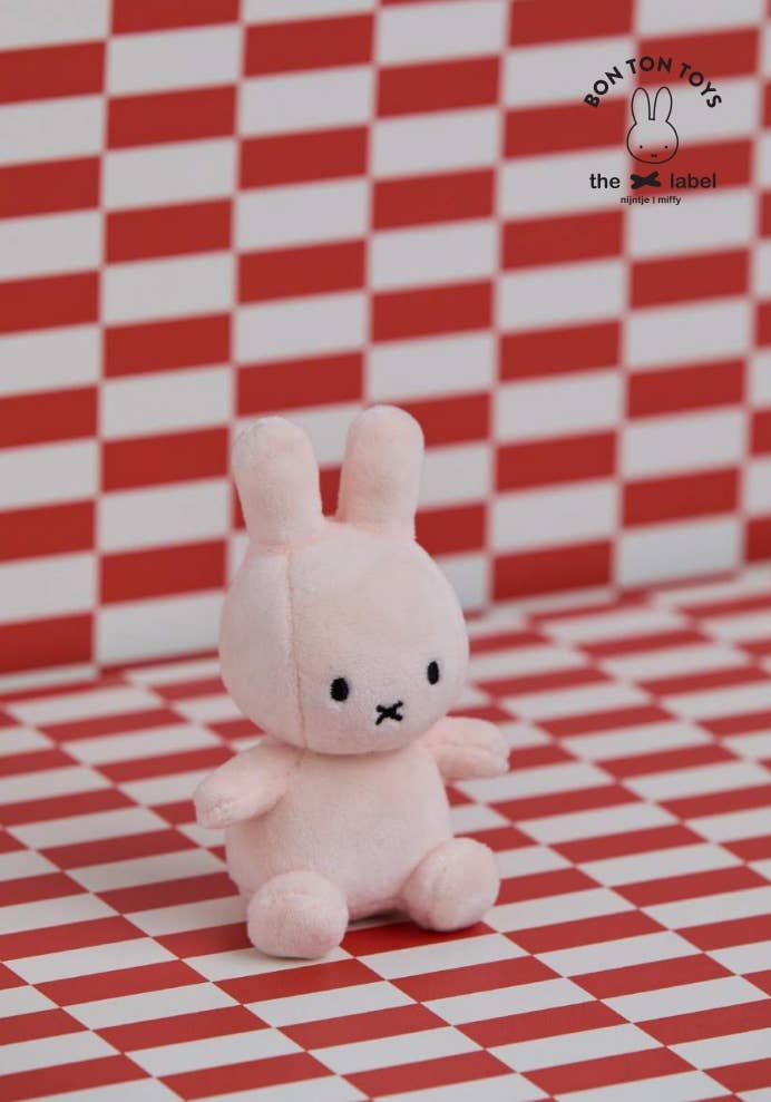 Bon Ton Toys Miffy Lucky Charm Pink in Giftbox 10cm - Rose and Friends