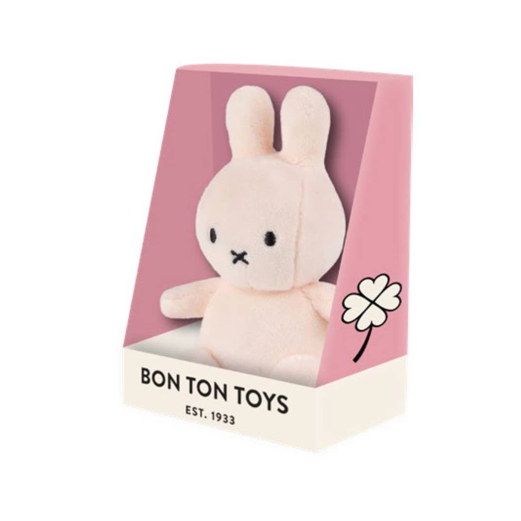 Bon Ton Toys Miffy Lucky Charm Pink in Giftbox 10cm - Rose and Friends