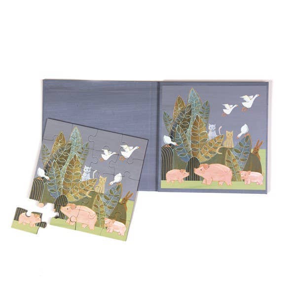 Egmont Toys Magnetic Puzzle - Countryside
