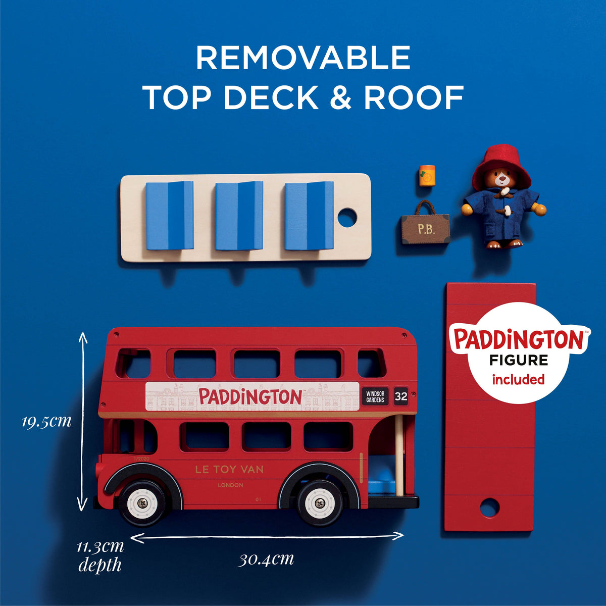 Paddington™ London Bus - Rose and Friends