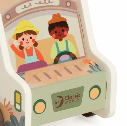 Classic World Prairie Adventurer Truck  Wooden FSC Toy