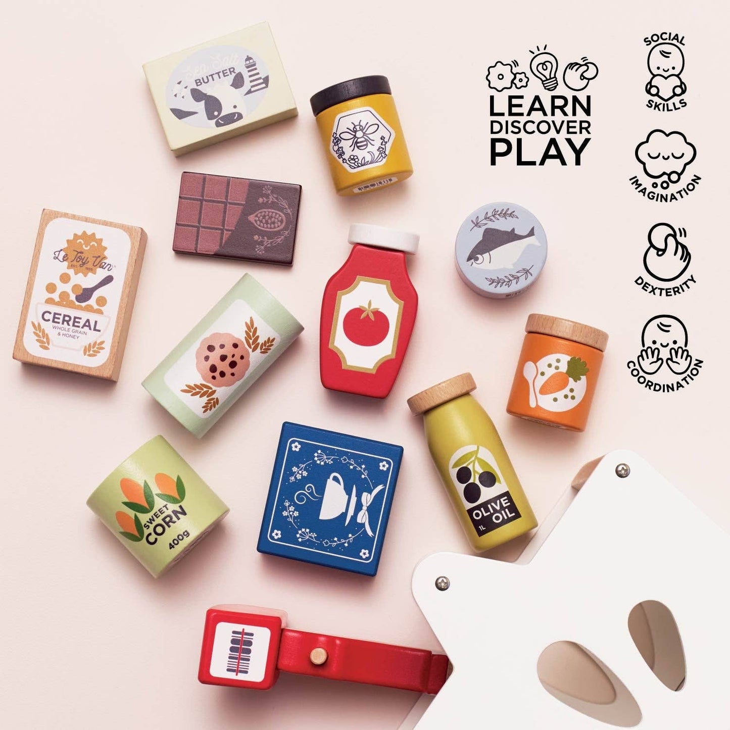 Groceries Set & Scanner - Rose and Friends