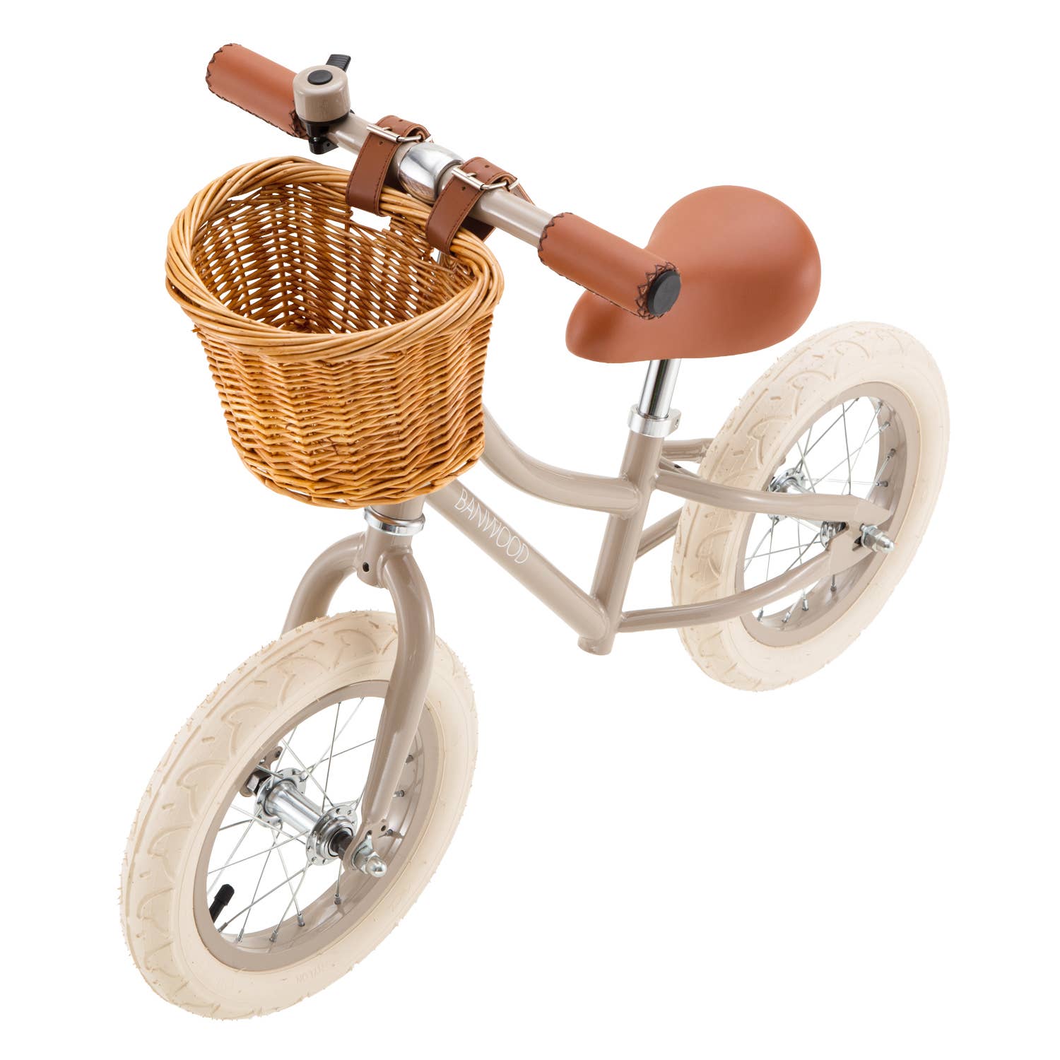 BANWOOD BALANCE BIKE FIRST GO VINTAGE - BEIGE - Rose and Friends