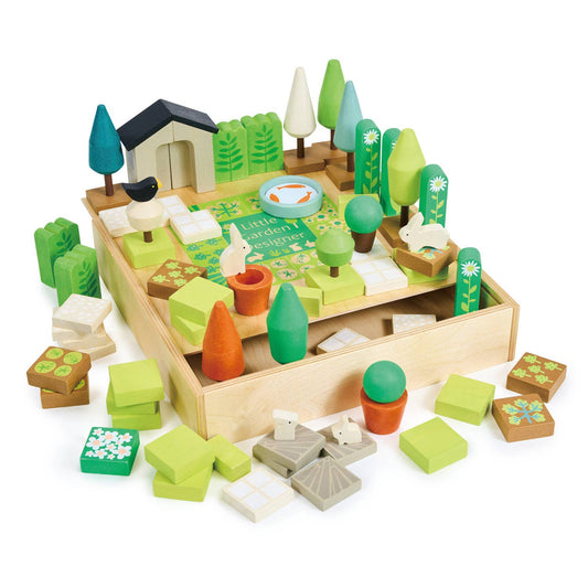 Little Garden Designer - Kids wooden Toy Block Set