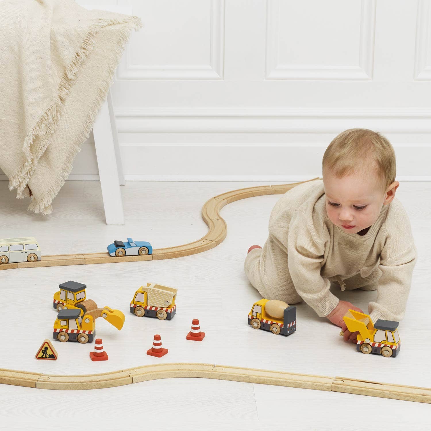 Construction Toy Cars, Trucks & Diggers - Rose and Friends