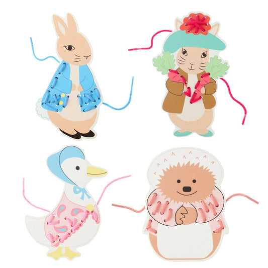 Peter Rabbit™ Stitching Kit (pack of 4) - Rose and Friends