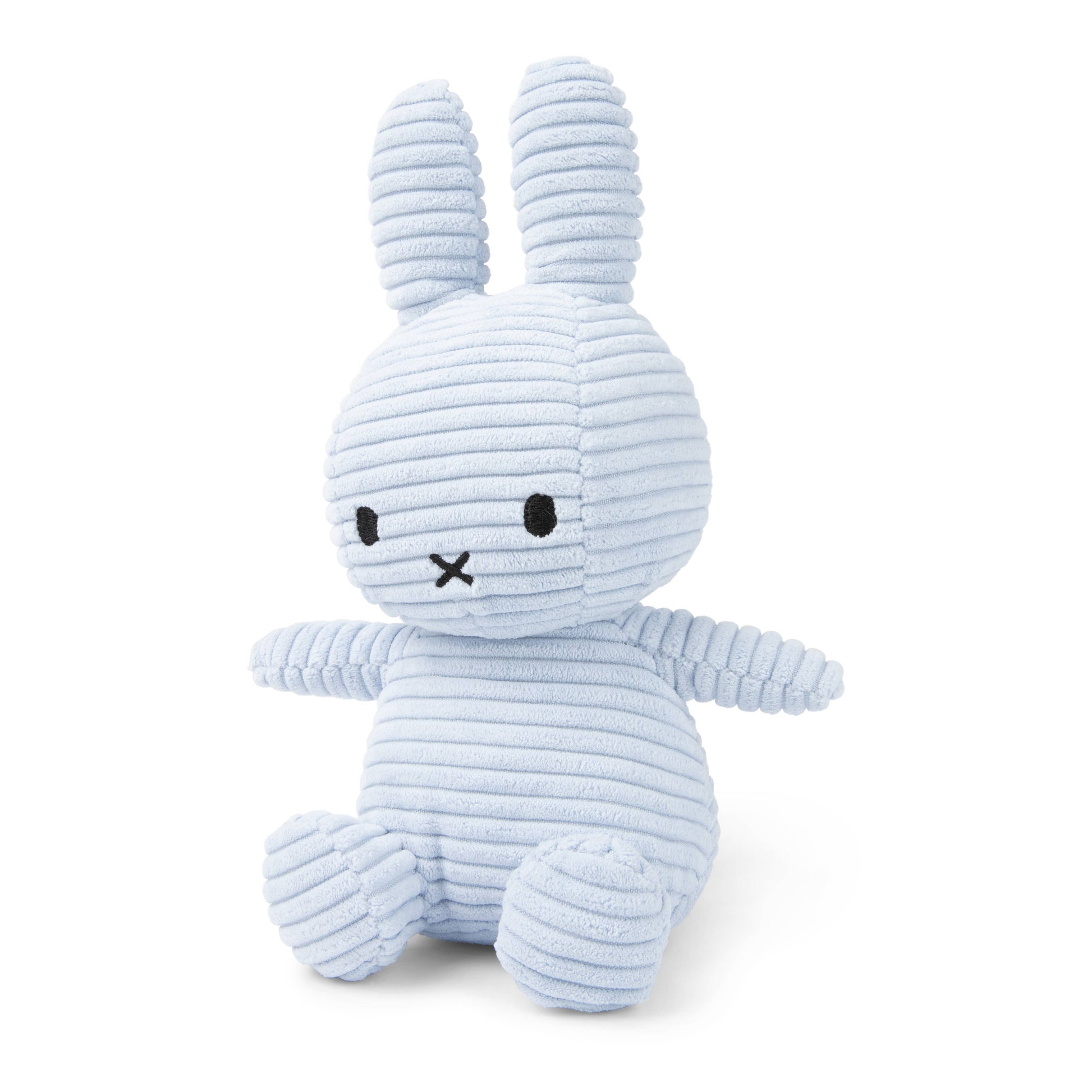 Miffy Corduroy ECO Ice Blue 23cm - Rose and Friends