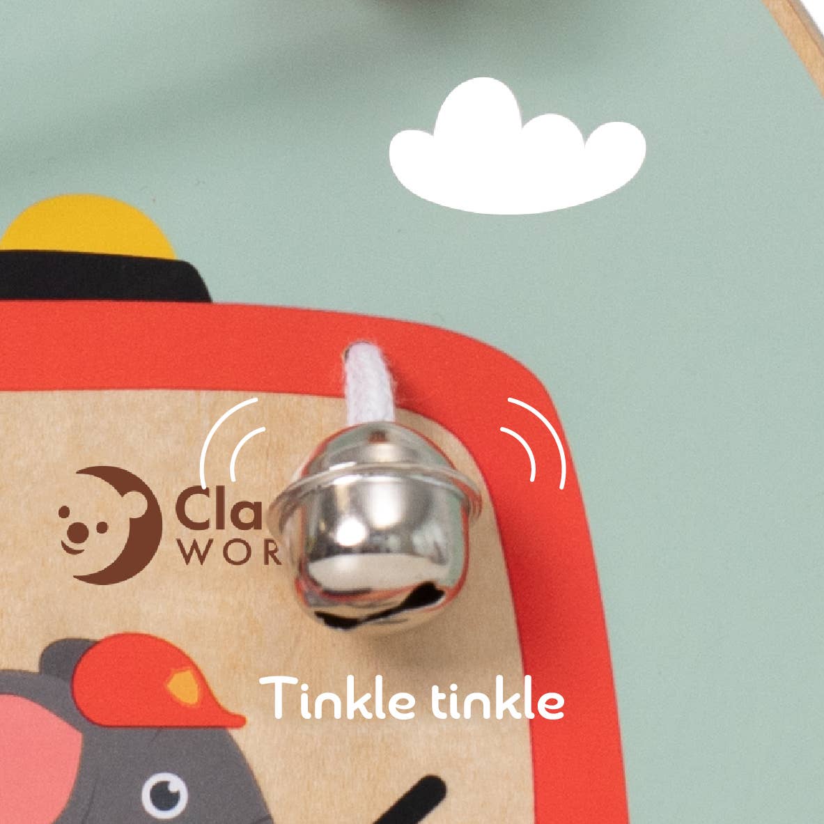 Classic World - Fire Engine Busy Board - Rose and Friends