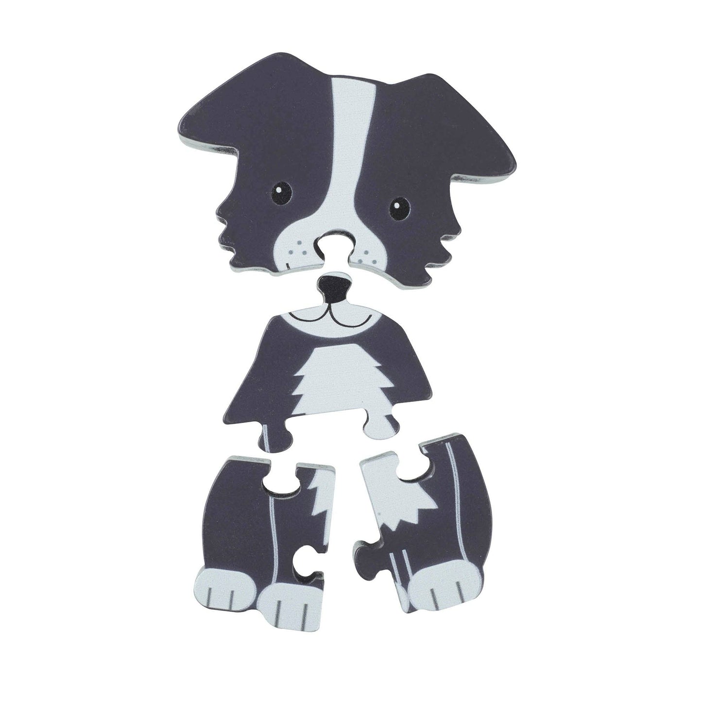 Sheepdog Wooden Puzzle - Rose and Friends