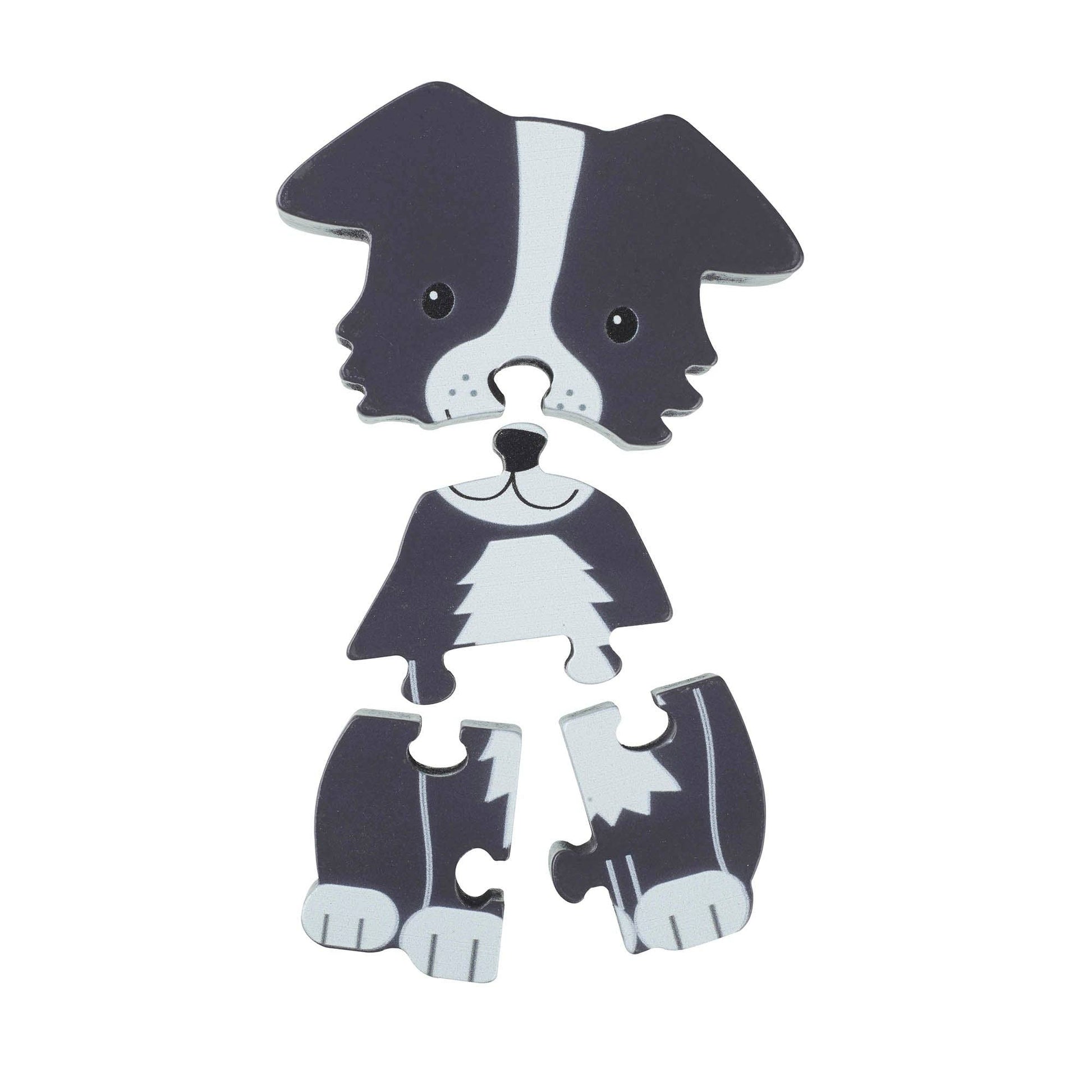 Sheepdog Wooden Puzzle - Rose and Friends