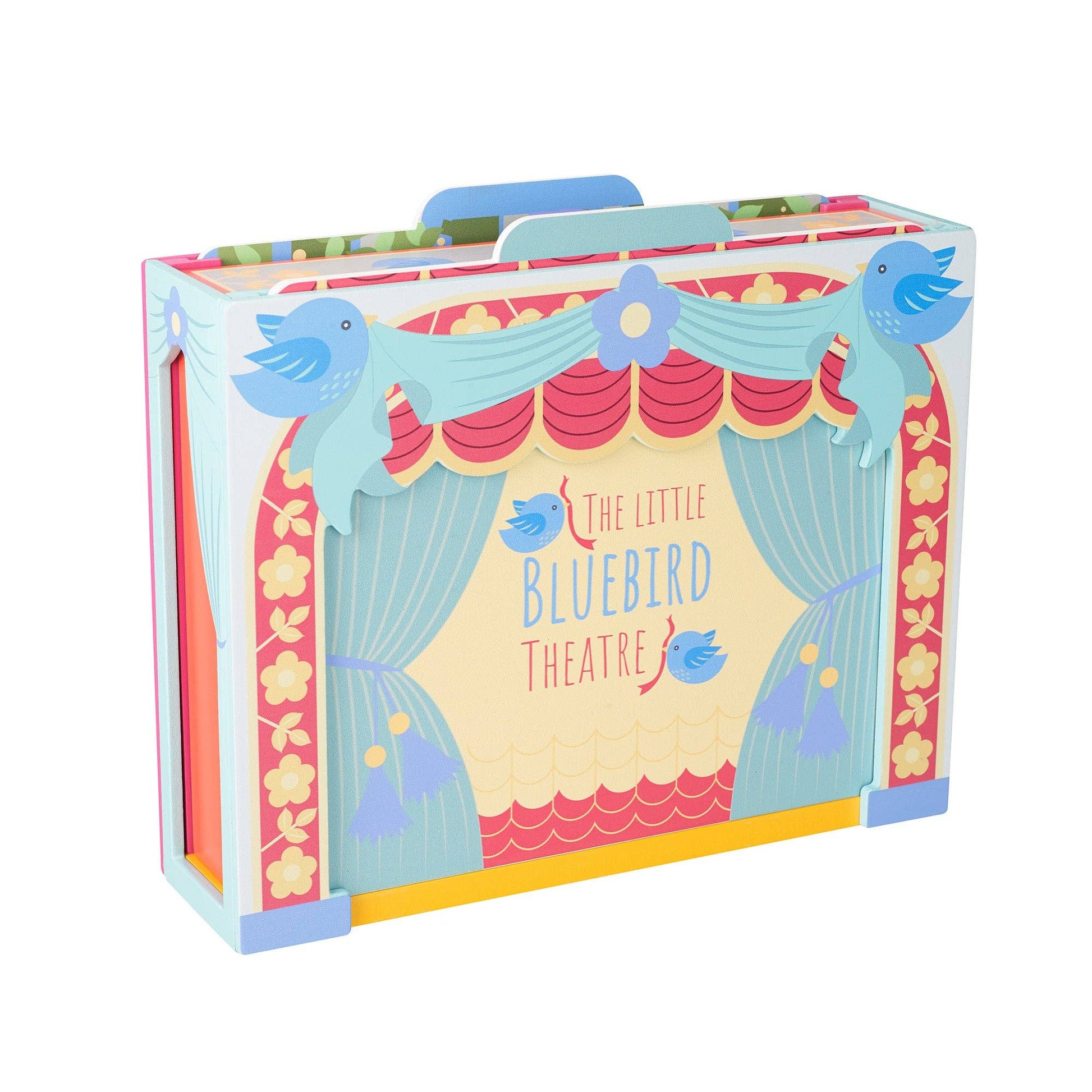 The Little Bluebird Wooden Tabletop Theatre - Rose and Friends