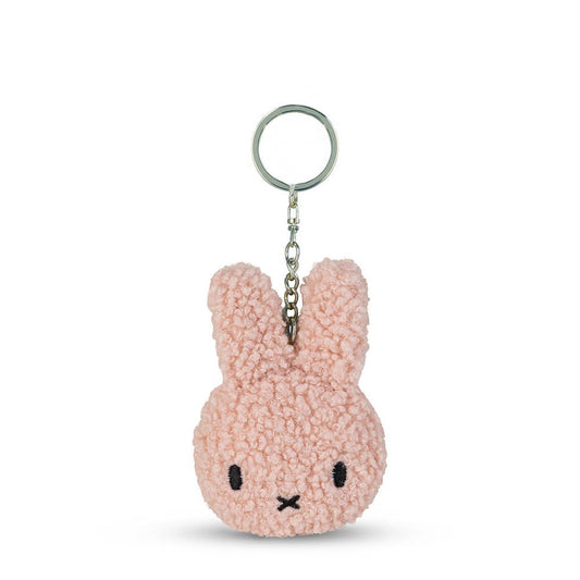 Miffy Tiny Teddy Keyring Pink 10cm - 100% Recycled - Rose and Friends