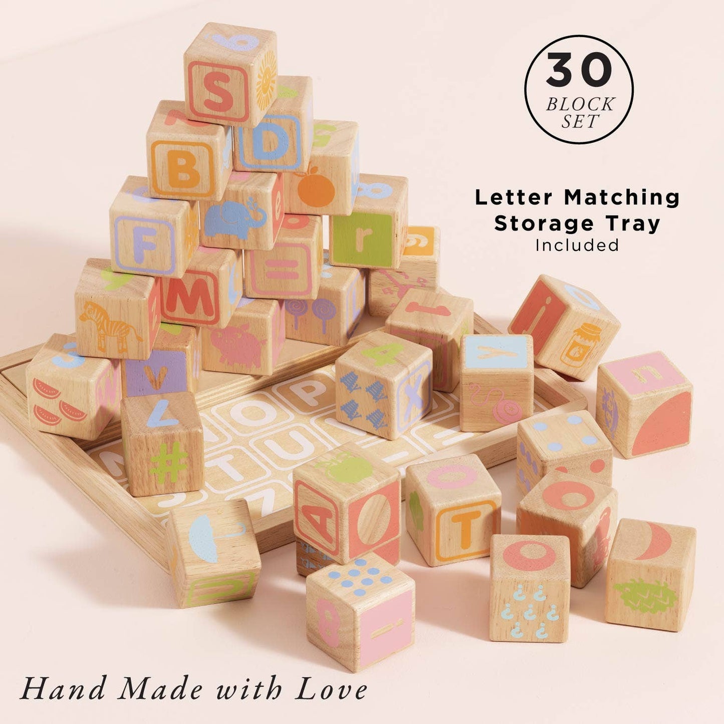 ABC Learning Blocks - Rose and Friends