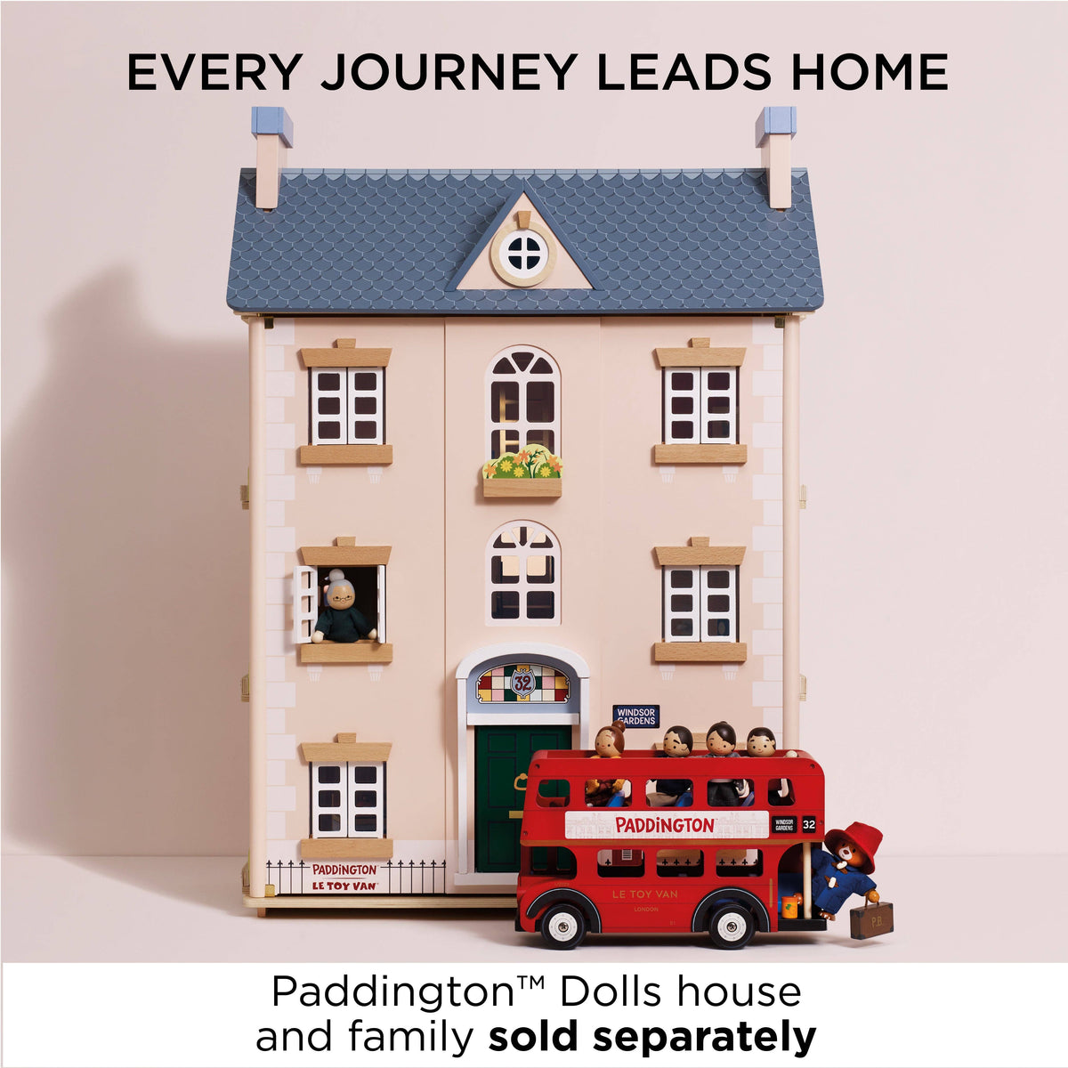 Paddington™ London Bus - Rose and Friends