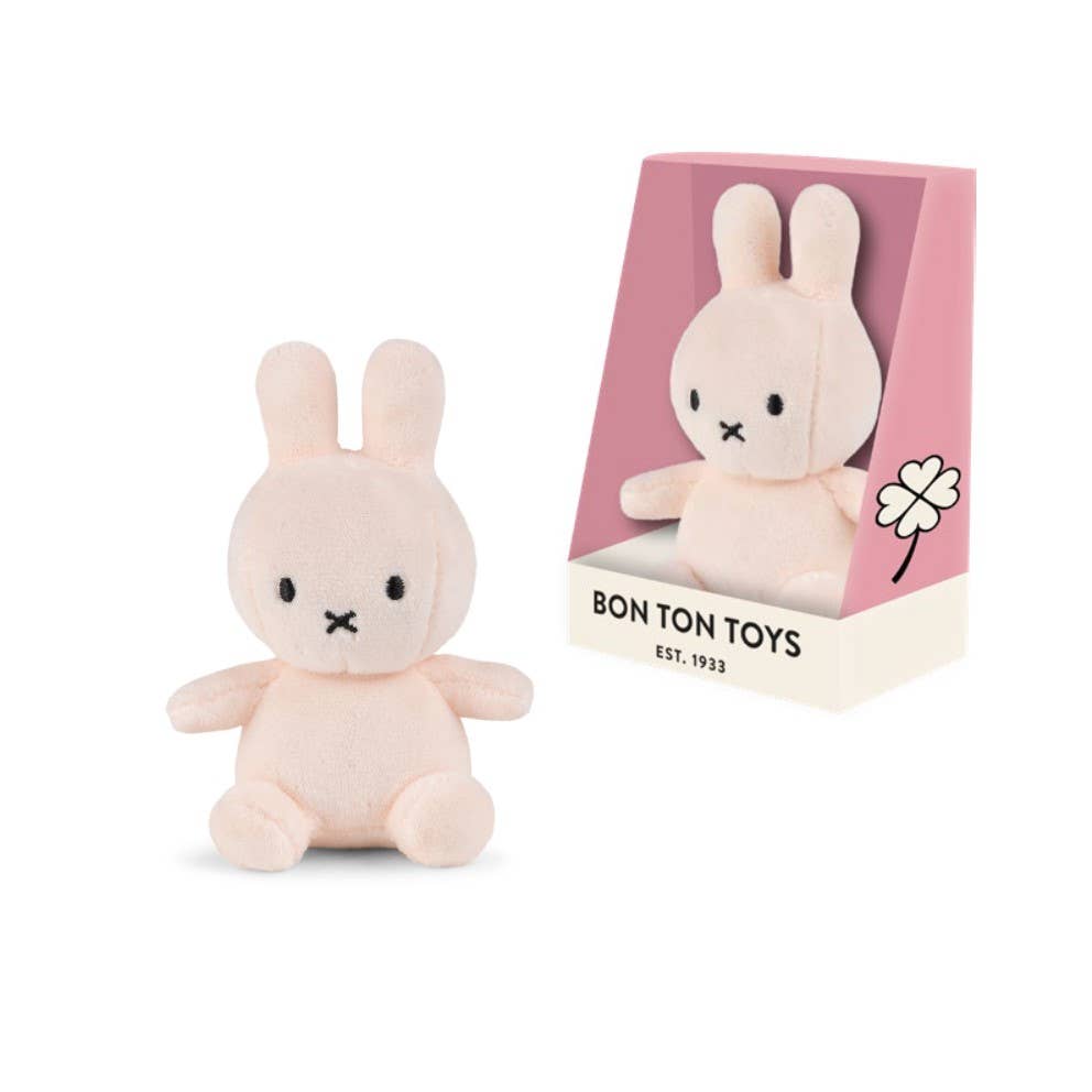 Bon Ton Toys Miffy Lucky Charm Pink in Giftbox 10cm - Rose and Friends