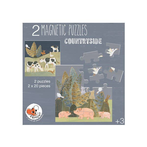 Egmont Toys Magnetic Puzzle - Countryside
