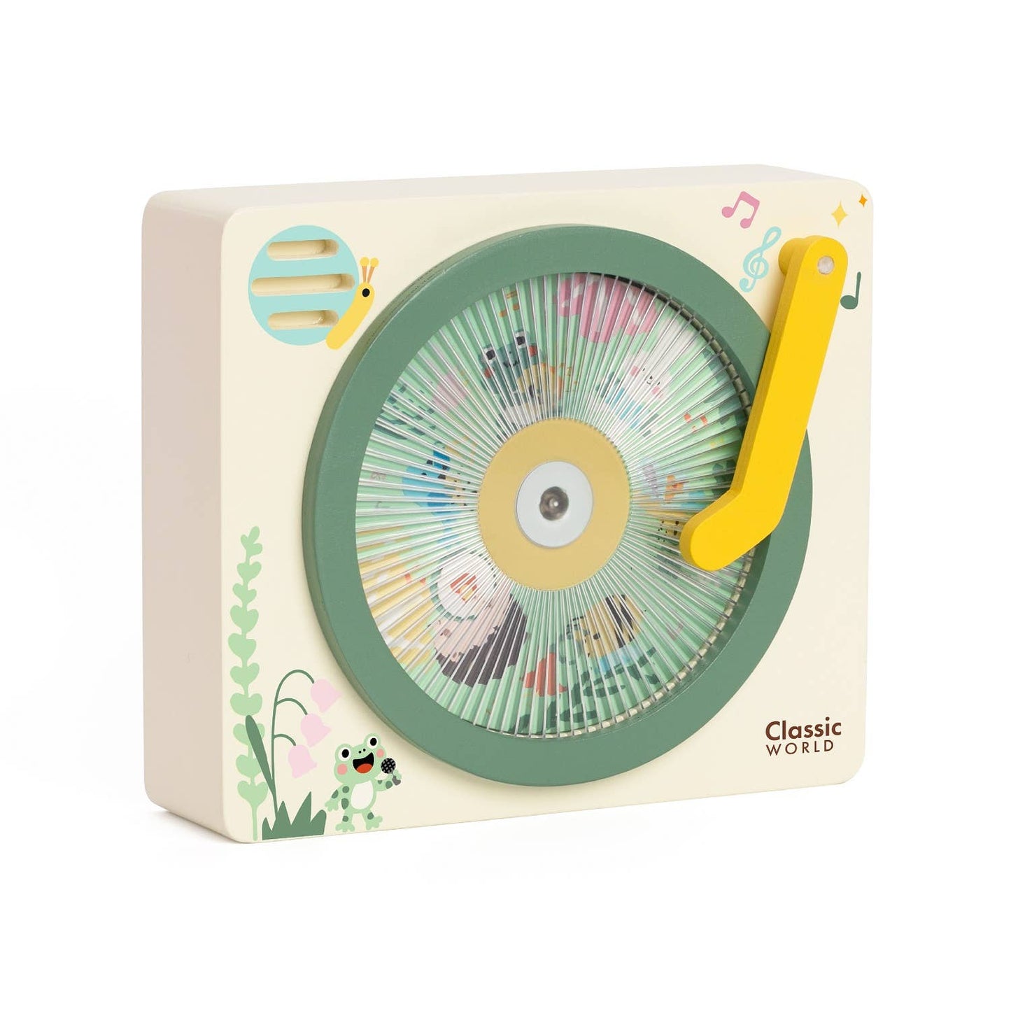 Classic World Wooden - Music Box - Rose and Friends