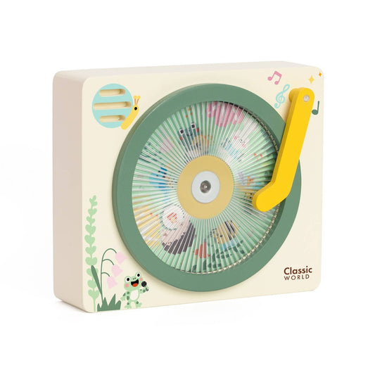 Classic World Wooden - Music Box - Rose and Friends