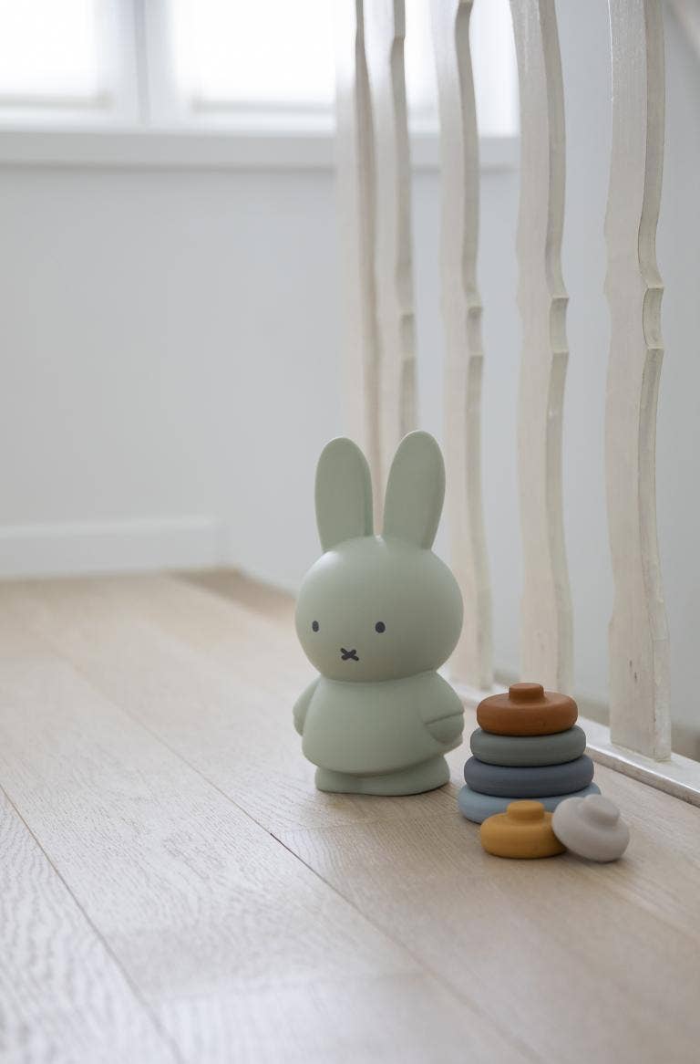 Miffy Money Box Small - Eucalyptus Green - 13.5cm - Rose and Friends