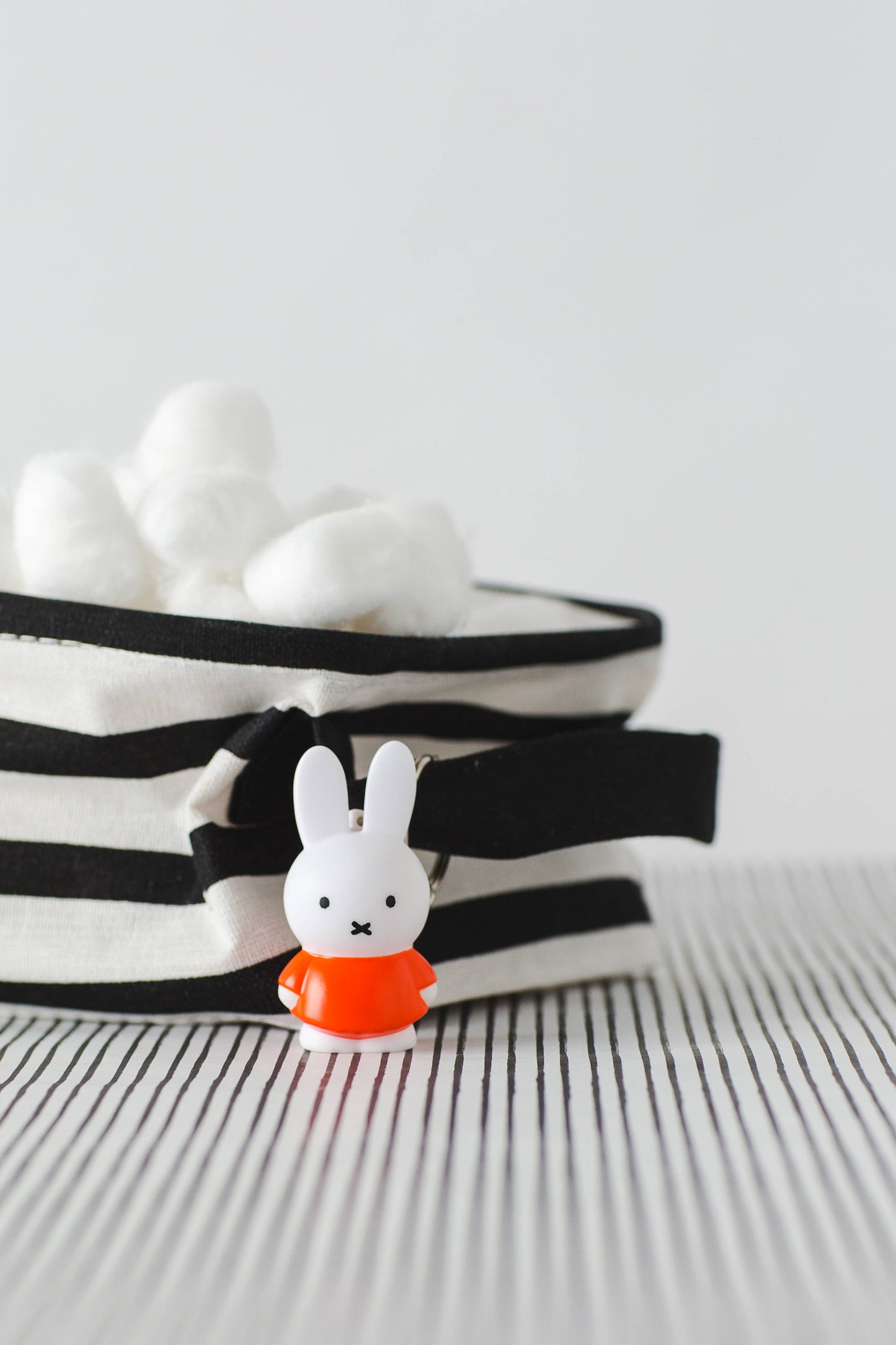 Miffy Classic Keyring - Red - 6cm - Rose and Friends