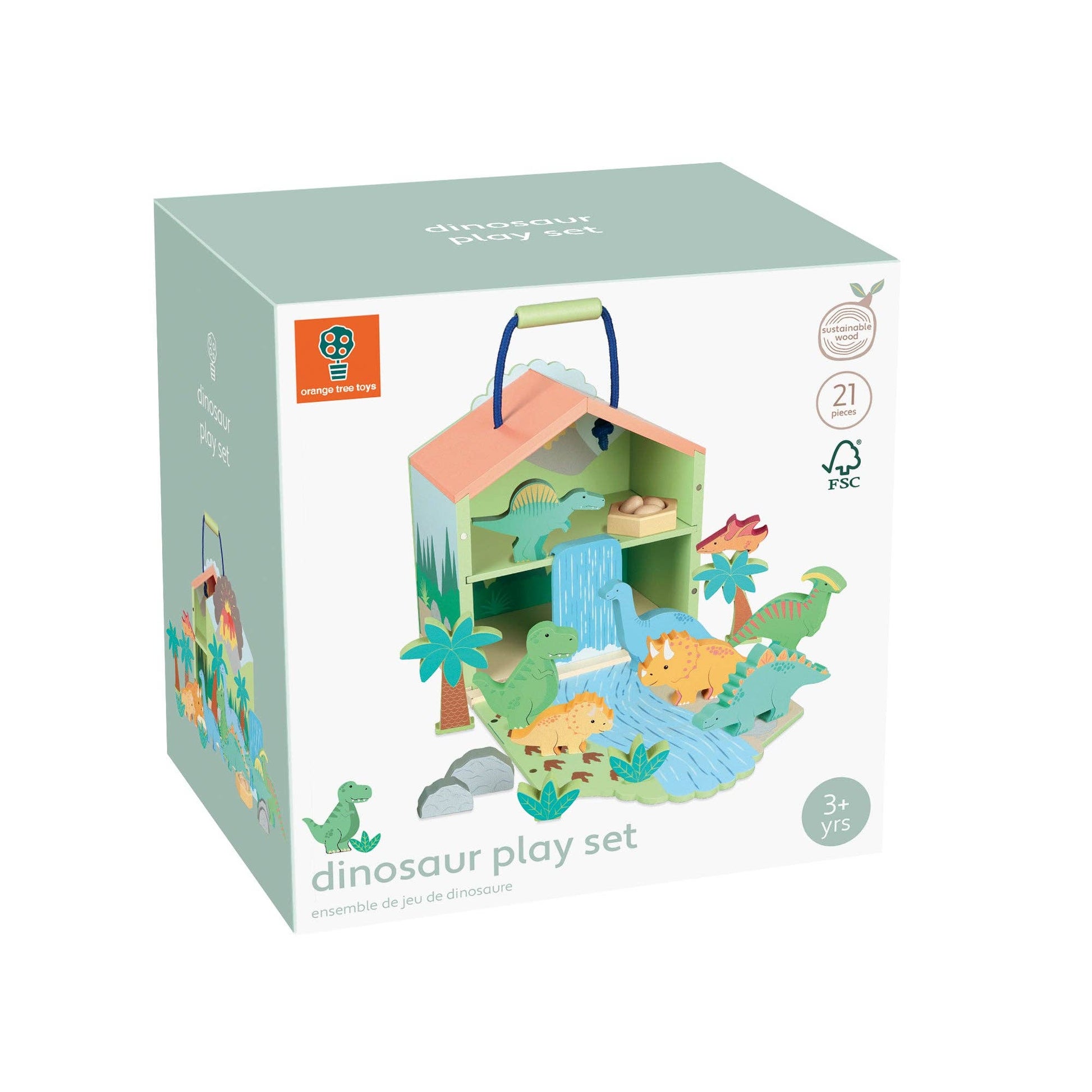 NEW Dinosaur Play Set - Rose and Friends